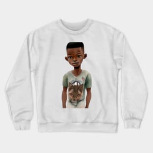 israel adesanya Crewneck Sweatshirt